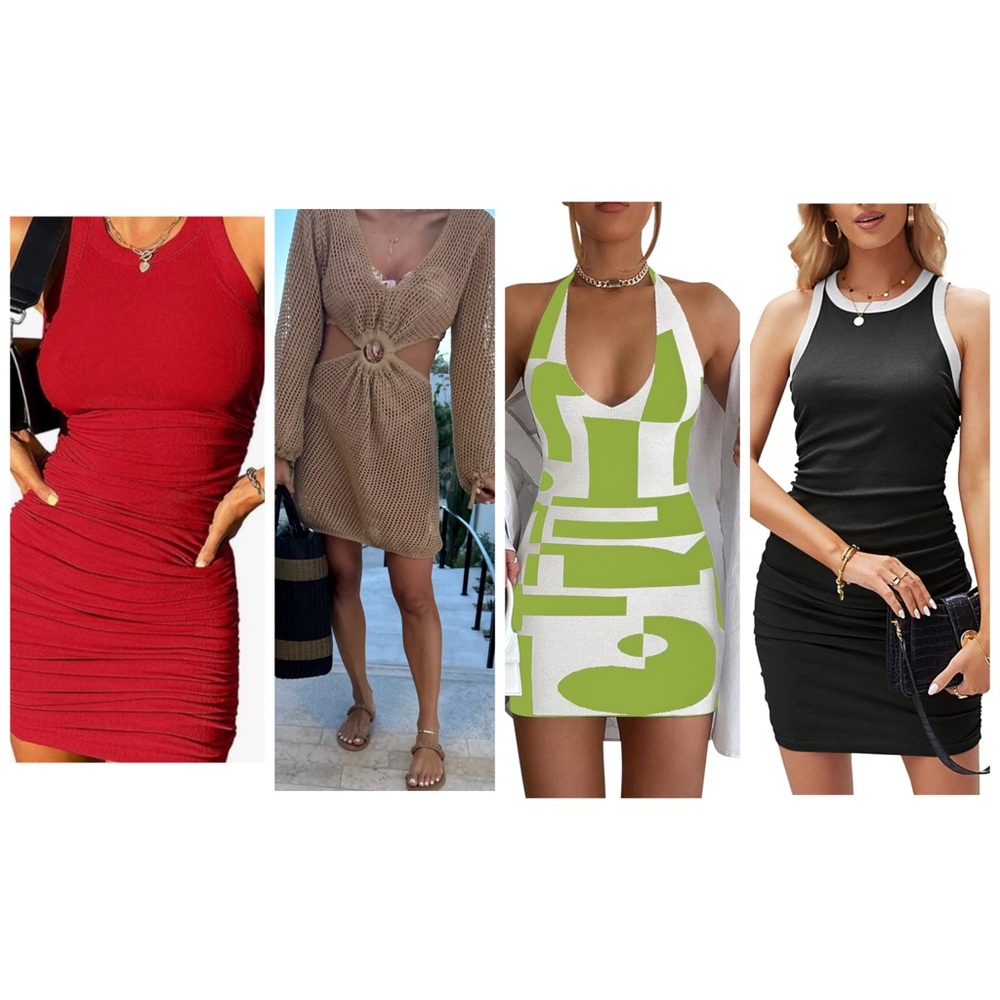 Summer Dress Bundle 4-dresses